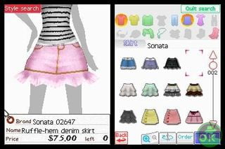 style-savvy, style boutique, 3ds games, clothes